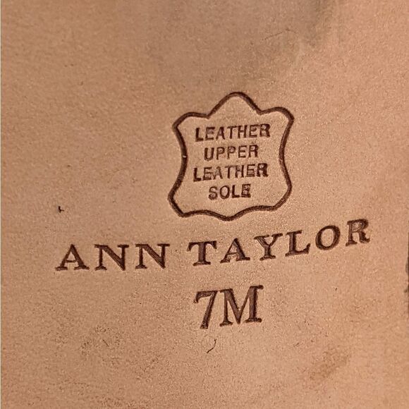 Ann Taylor Cherie Peep Toe Platform Heels Pumps - Caliente Coral - Picture 9 of 10